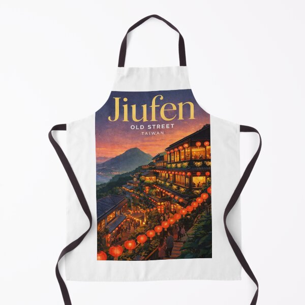 Item preview, Jiufen Old Street New Taipei City Taiwan Lantern District designed and sold by Aryabek.
