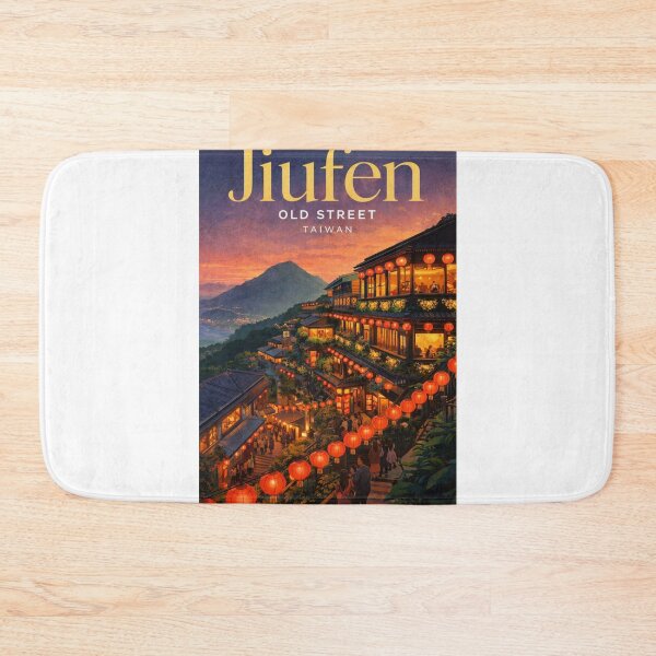 Item preview, Jiufen Old Street New Taipei City Taiwan Lantern District designed and sold by Aryabek.