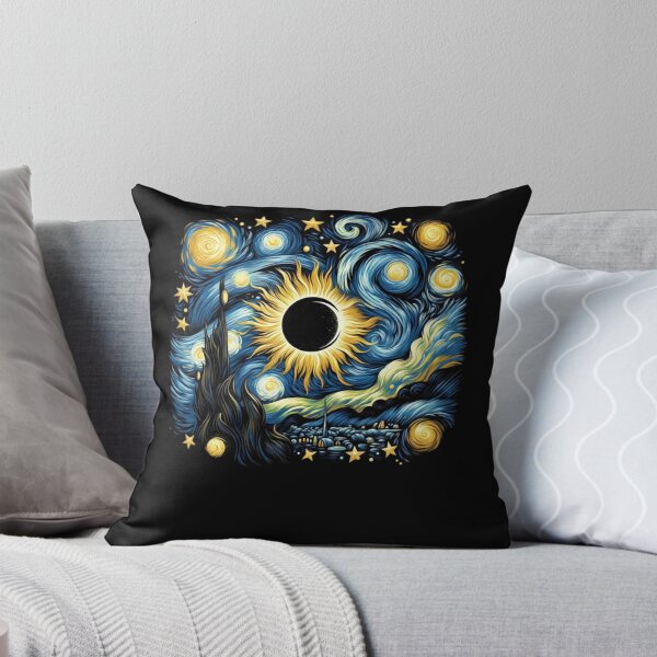 Item preview, Eclipse 2024 Eclipse Eclipse April 8 2024 Eclipse 2024 Van Gogh Solar Eclipse designed and sold by RedPandaDreams.