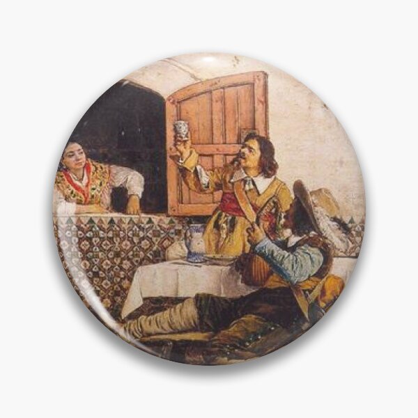 Item preview, Musketeers sitting outside a canteen designed and sold by SharonTheFirst.