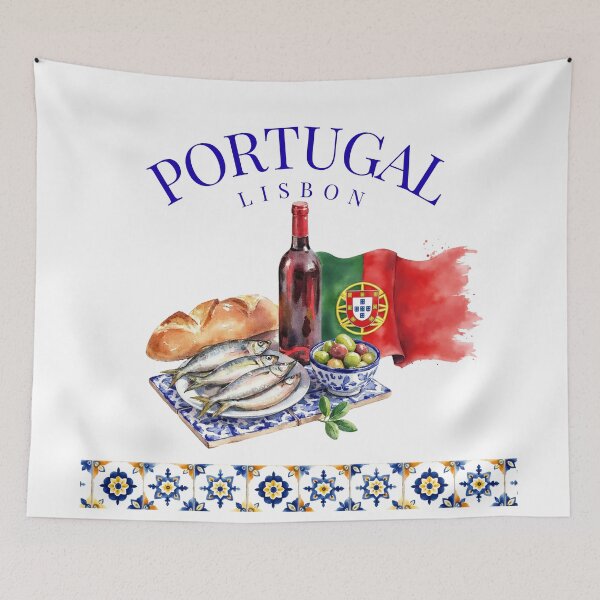 Item preview, Portugal, Lisbon tradition designed and sold by Creative Line Prints.