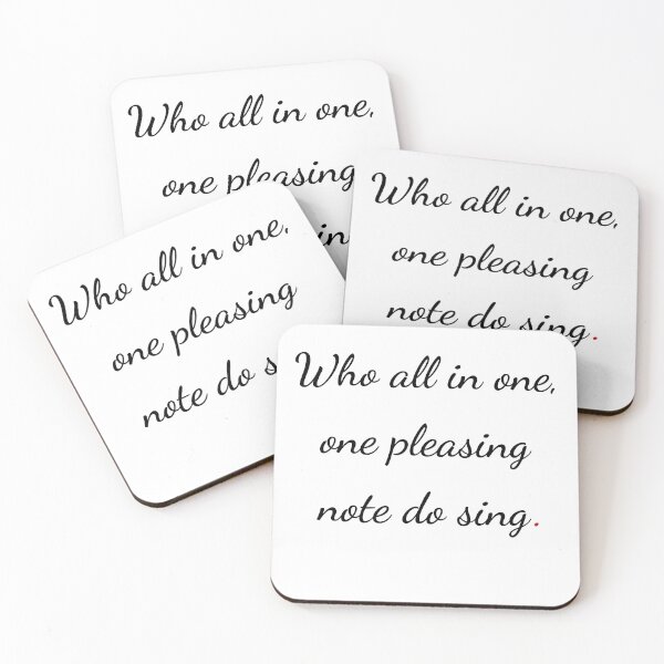 Item preview, "Who all in one, one pleasing note do sing" - handwriting black designed and sold by ariksworld.