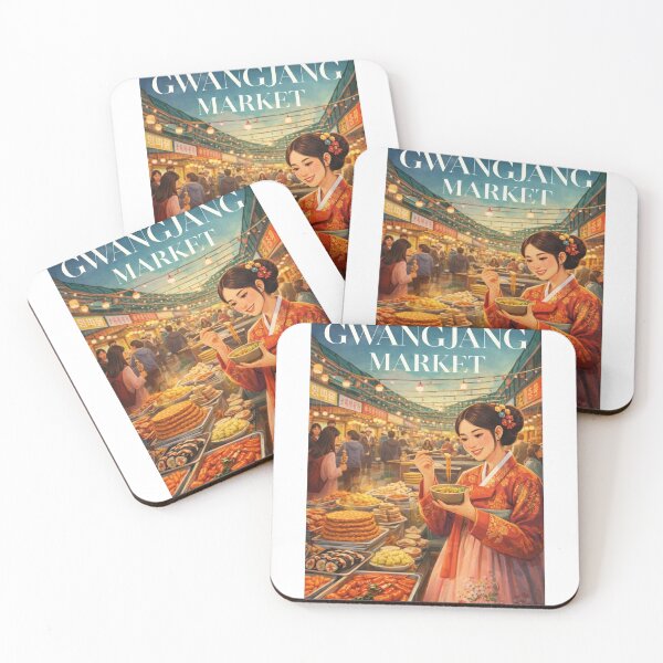 Item preview, Gwangjang Market Seoul Jongno Traditional Food Market Korea designed and sold by Aryabek.