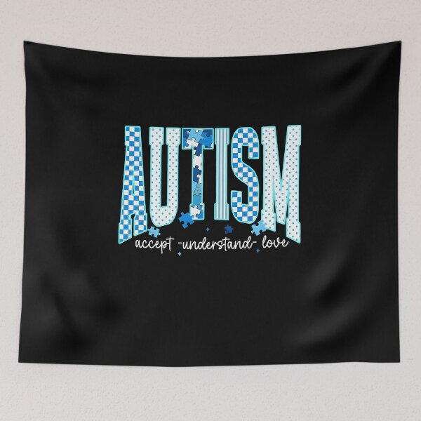 Item preview, Retro Autism Accept Understand Love designed and sold by Savelievich.