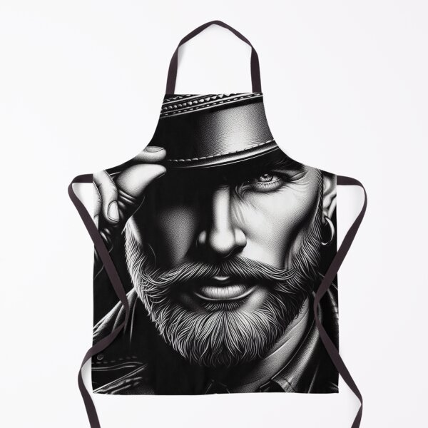 Item preview, Gay Leather Daddy Expecting You Defiant Currency Tom of Finland Tribute Gay Pride Graphic Design designed and sold by ItsAKinkThing.