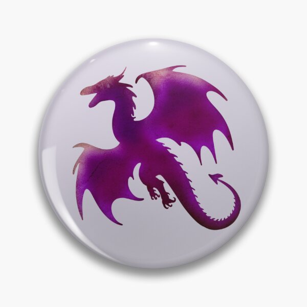 Item preview, Pink and Purple Dragon designed and sold by ellealsopaints.