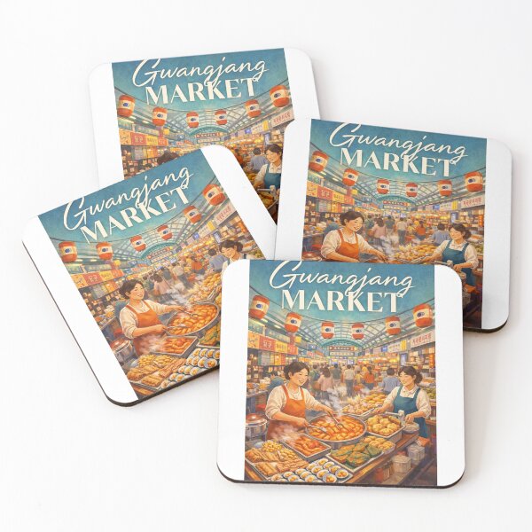 Item preview, Gwangjang Market Seoul Historic Culinary Street Korea designed and sold by Aryabek.