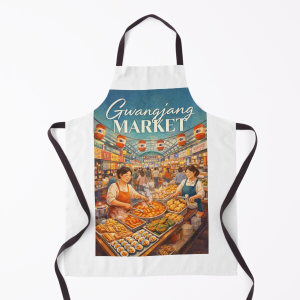 Item preview, Gwangjang Market Seoul Historic Culinary Street Korea designed and sold by Aryabek.