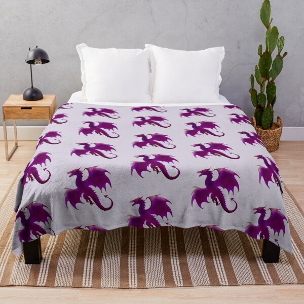 Item preview, Pink and Purple Dragon designed and sold by ellealsopaints.