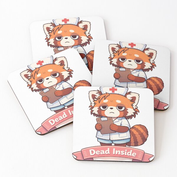 Item preview, Dead Inside – Nurse Panda designed and sold by Creative and Humorous Arts.
