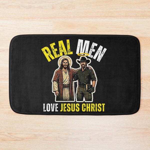 Item preview, REAL MEN LOVE JESUS CHRIST | CHUCK NORRIS designed and sold by UnboundFull.