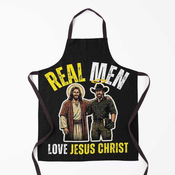 Item preview, REAL MEN LOVE JESUS CHRIST | CHUCK NORRIS designed and sold by UnboundFull.