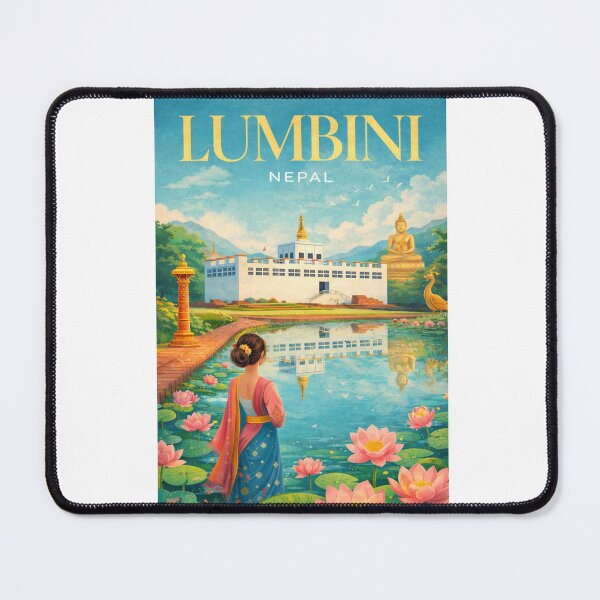Item preview, Lumbini Maya Devi Temple Rupandehi Nepal Sacred Garden designed and sold by Aryabek.