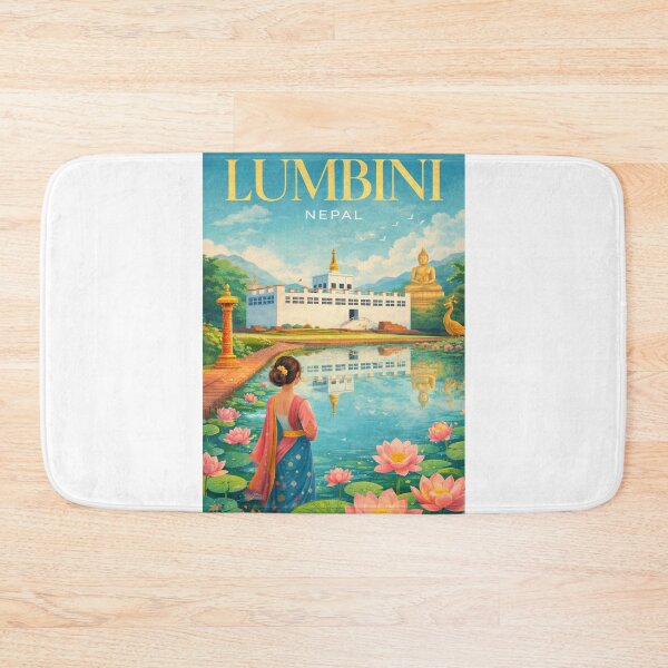 Item preview, Lumbini Maya Devi Temple Rupandehi Nepal Sacred Garden designed and sold by Aryabek.