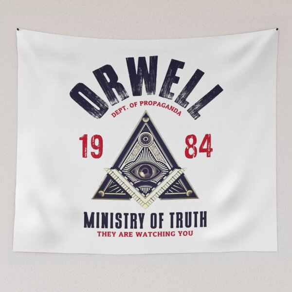 Item preview, Ornell Department Of Propaganda Ministry Of Truth They Are Watching You designed and sold by RedPandaDreams.