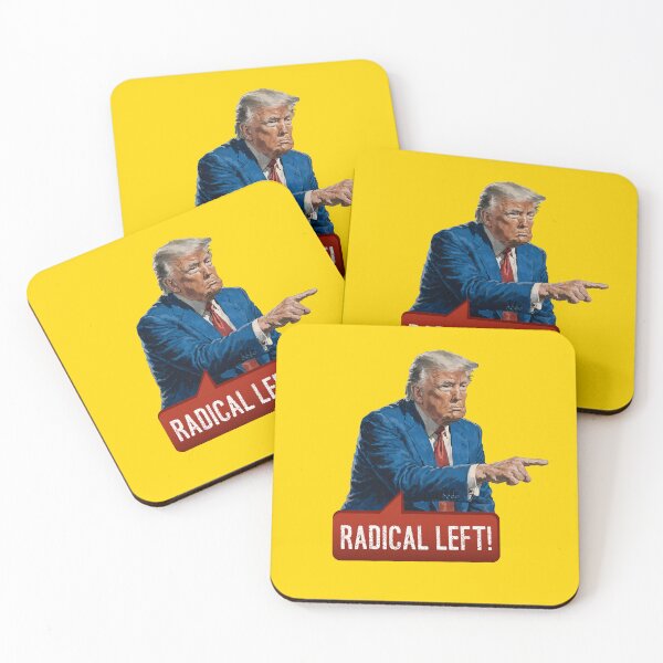 Item preview, Trump pointing to the radical left. designed and sold by knappidesign.