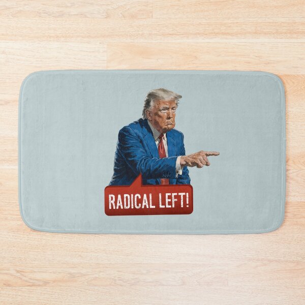 Item preview, Trump pointing to the radical left. designed and sold by knappidesign.