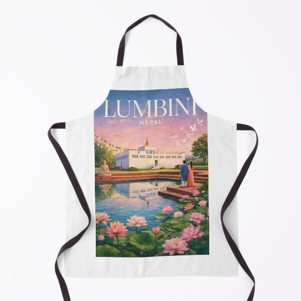 Item preview, Lumbini Sacred Garden Maya Devi Temple Nepal Heritage Site designed and sold by Aryabek.