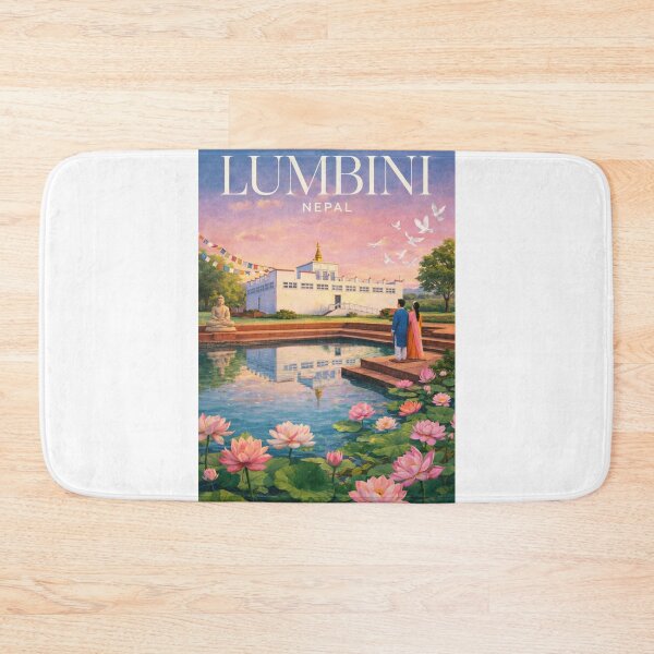 Item preview, Lumbini Sacred Garden Maya Devi Temple Nepal Heritage Site designed and sold by Aryabek.