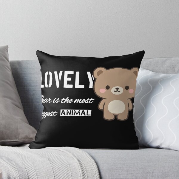 Item preview, Cute Kawaii Bear Quote designed and sold by Hellohychandan.