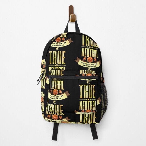 Item preview, True Neutral Not My Problem Alignment Quote designed and sold by wunuhrhzjx25.