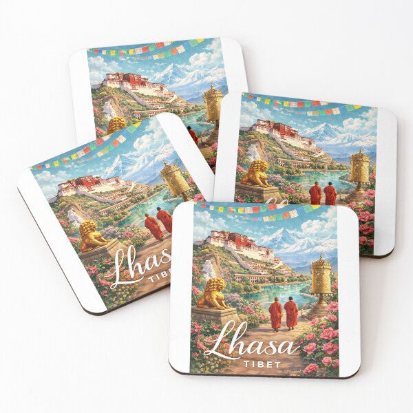 Item preview, Lhasa Potala Palace Tibet Himalayan Capital City designed and sold by Aryabek.