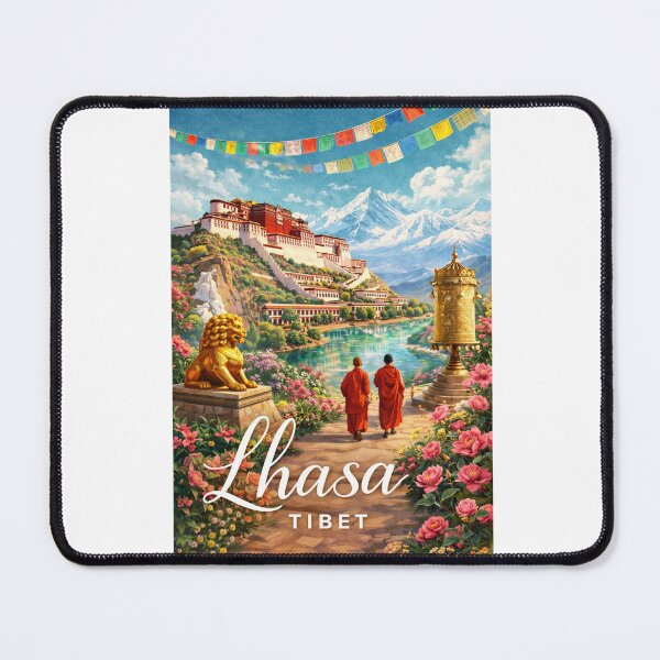 Item preview, Lhasa Potala Palace Tibet Himalayan Capital City designed and sold by Aryabek.