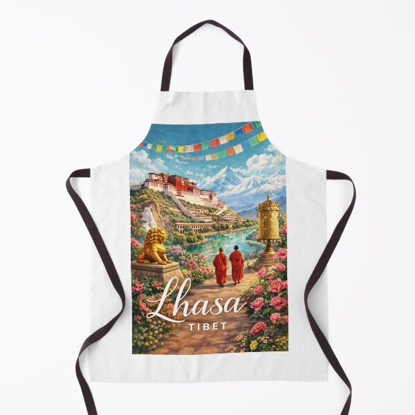 Item preview, Lhasa Potala Palace Tibet Himalayan Capital City designed and sold by Aryabek.