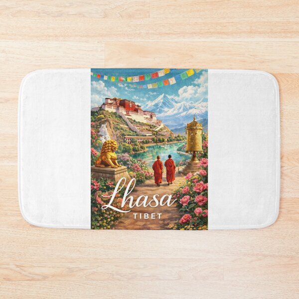 Item preview, Lhasa Potala Palace Tibet Himalayan Capital City designed and sold by Aryabek.