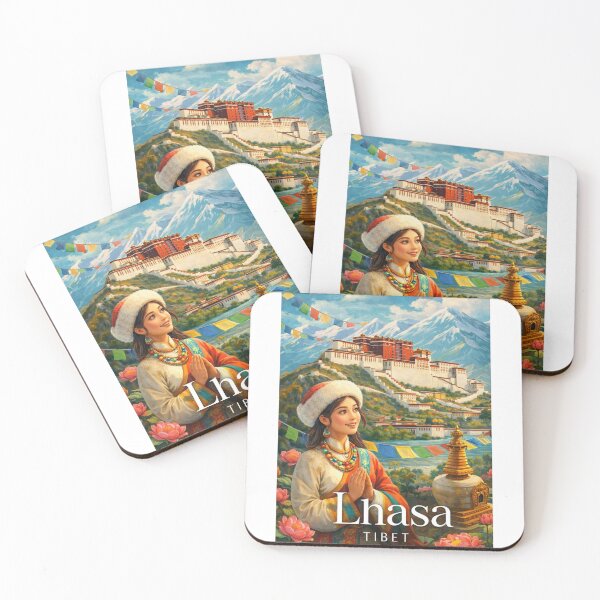 Item preview, Lhasa Potala Palace Jokhang Temple Tibetan Plateau City designed and sold by Aryabek.