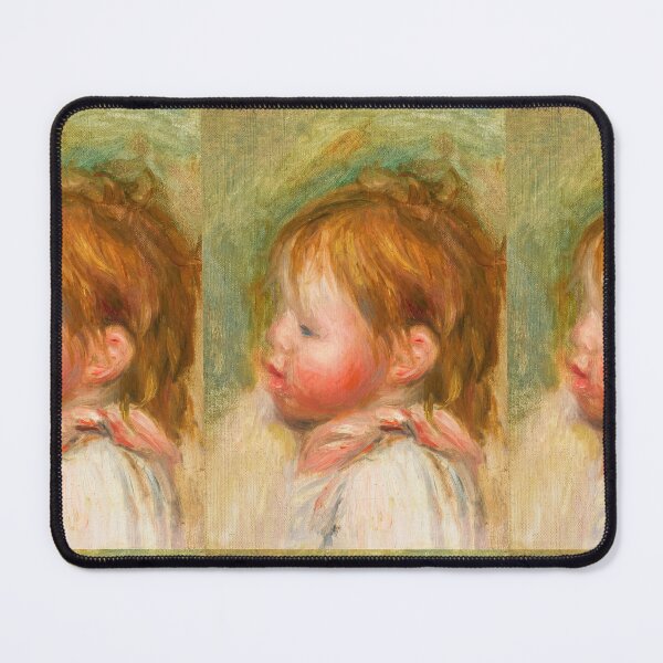 Item preview, Jean Renoir Enfant by Pierre-Auguste Renoir: Warm Impressionist Child Portrait designed and sold by artofuniverse.