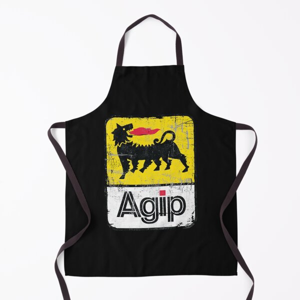 Item preview, AGIP Lubricants Logo 1968 – 1998 Distressed version designed and sold by KarnBoard.