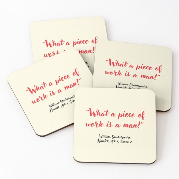 Item preview, Savage Shakespeare Quote from Hamlet designed and sold by CharlottePlaceArt.