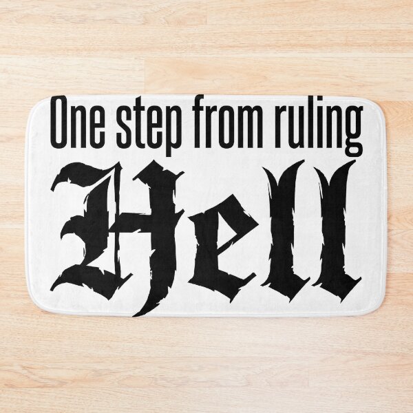 Item preview, One Step From Ruling Hell - Alternative Gothic Quote  designed and sold by Tokraz-art.