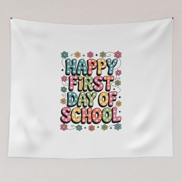 Item preview, Happy First Day of School designed and sold by IdunayaStore.