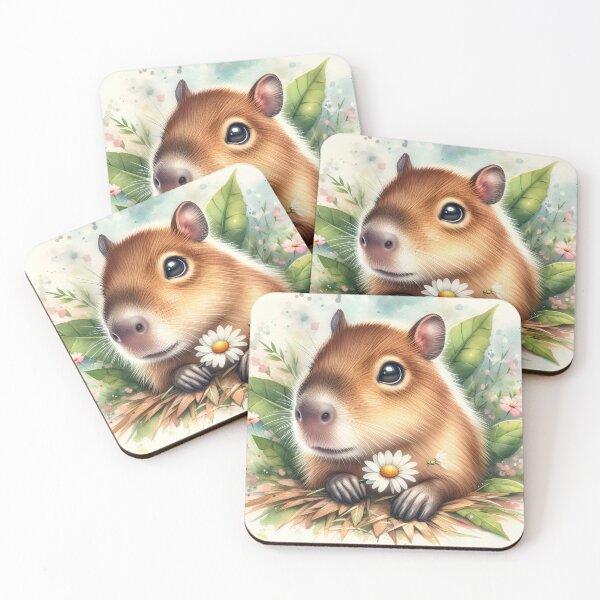 Item preview, Adorable baby capybara designed and sold by Artillenium.