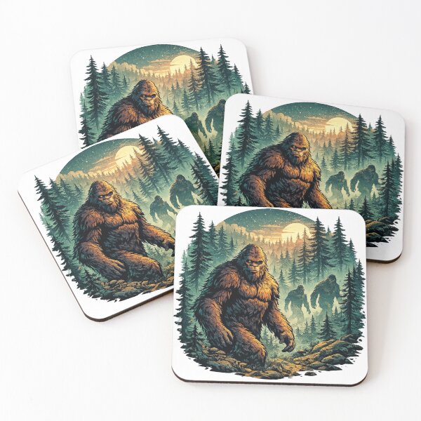 Item preview, Bigfoot Forest designed and sold by redsharkuk.