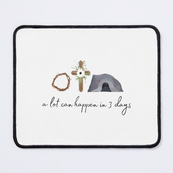 Item preview, Christian Easter  for Women A Lot Can Happen in 3 Days He Is Risen Jesus, Religious Easter Tee Faith Christian designed and sold by kiralynstration.