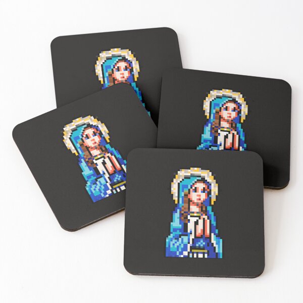 Item preview, Blessed Virgin Mary - Pixel Art Classic  designed and sold by KarnBoard.