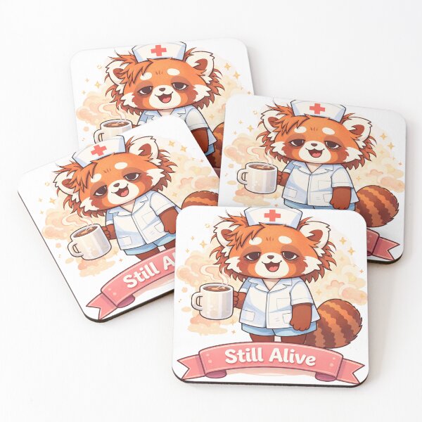 Item preview, Still Alive – Nurse Panda designed and sold by Creative and Humorous Arts.