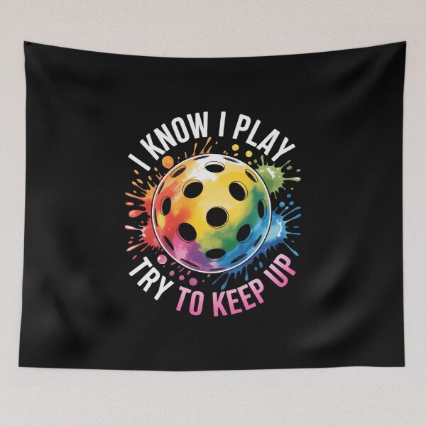 Item preview, I Play Like A Girl Pickleball Player designed and sold by IdunayaStore.