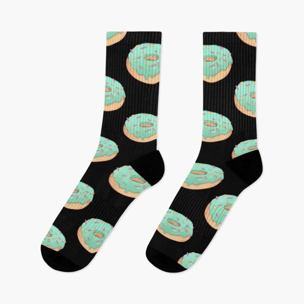 Item preview, Cute Pastel Mint Frosted Donut Graphic designed and sold by wunuhrhzjx25.