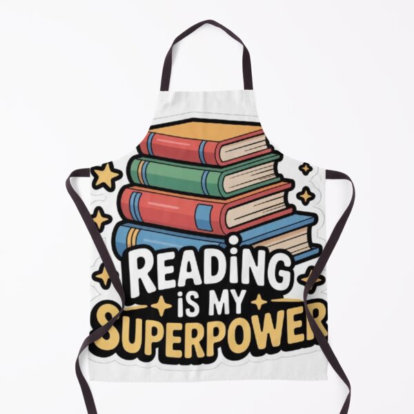 Item preview, Reading Is My Superpower Book Lover Sticker designed and sold by KomalArtStudio.