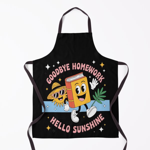 Item preview, Goodbye Homework Hello Sunshine Funny Summer Break designed and sold by orlodrake.