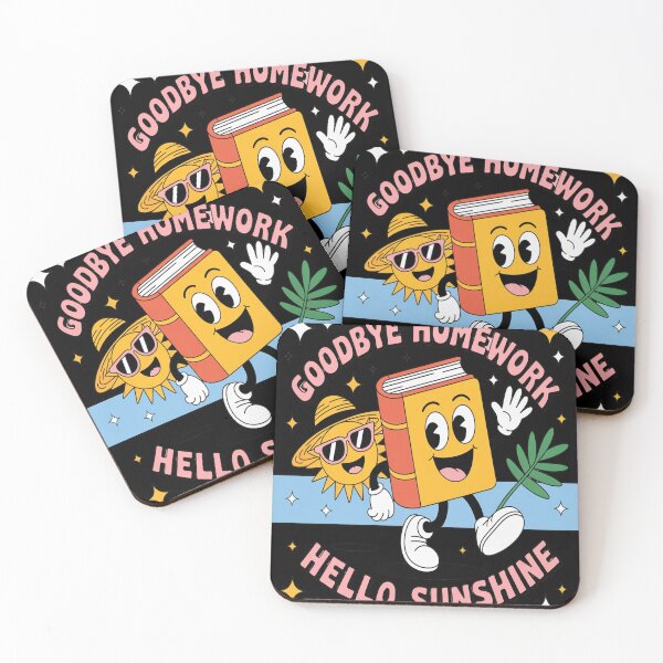 Item preview, Goodbye Homework Hello Sunshine Funny Summer Break designed and sold by orlodrake.