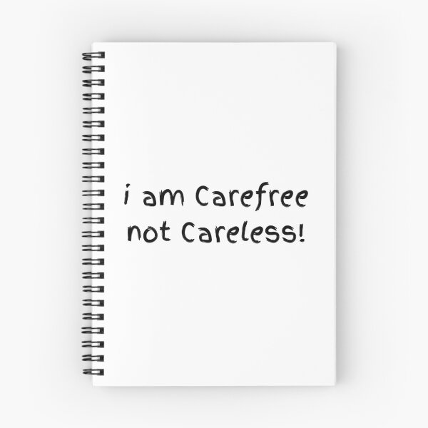 Item preview, Carefree Not Careless designed and sold by HELLO TIGER.