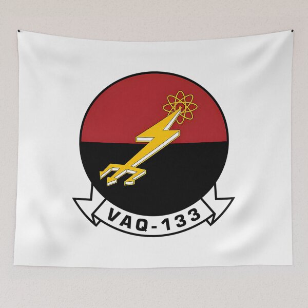 Item preview, Us Navy Vaq-133 Wizards Electronic Attack Squadron Insignia designed and sold by AlvarezAlden.