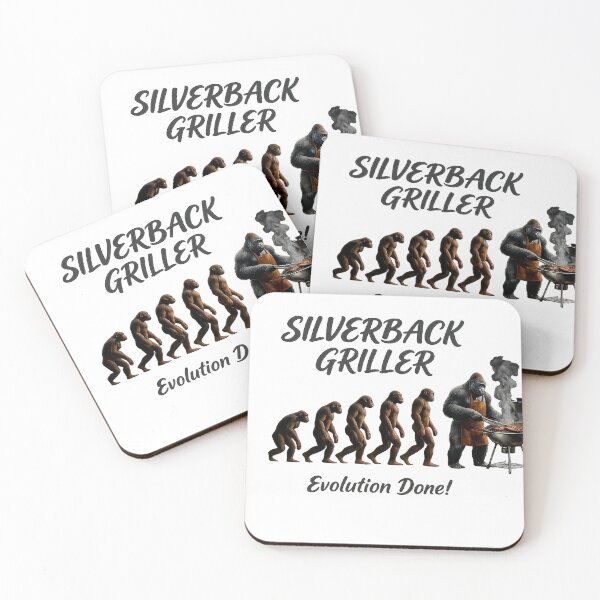 Item preview, The Evolution of Barbecue Man dark designed and sold by RuddyDoodles.