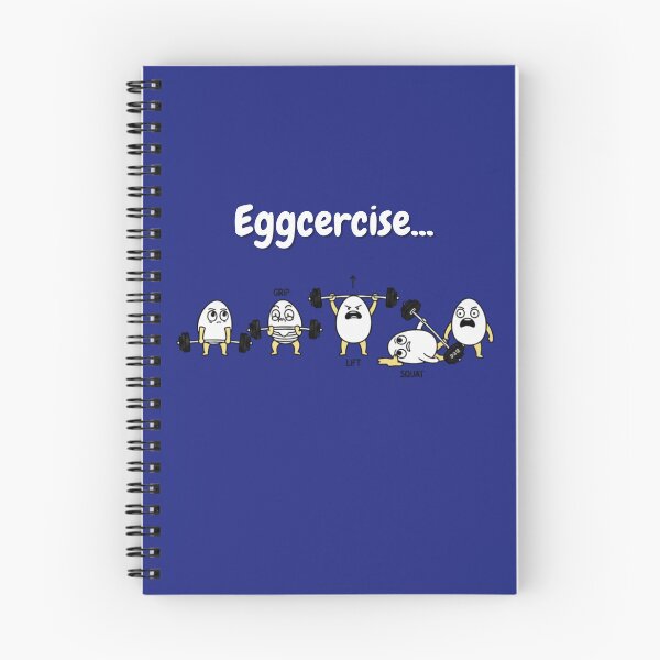 Item preview, Eggcercise… Funny Gym Egg Workout Design designed and sold by SciuProject.