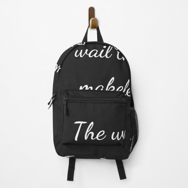 Item preview, "The world will wail thee like a makeless wife" - handwriting white designed and sold by ariksworld.